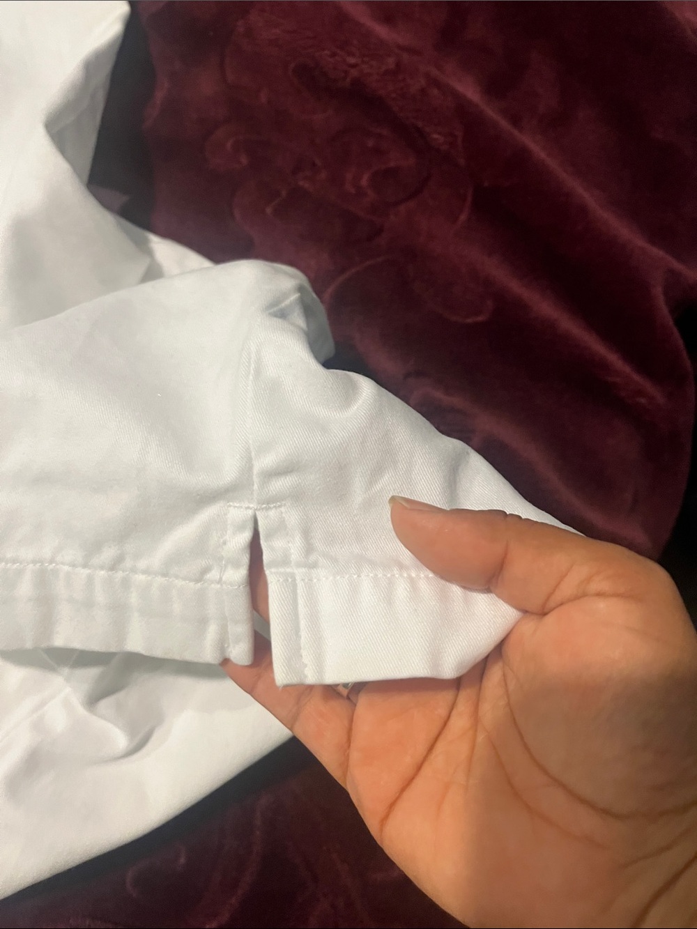 Lauren Jeans Co White Capri length 100% cotton,size 18W - Picture 6 of 6